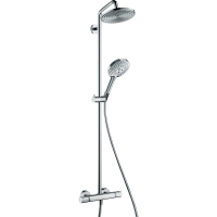 Душевая система hansgrohe Raindance Select S 240 Showerpipe с термостатом, хром 27115000