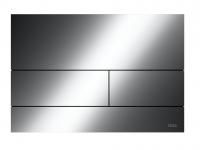 Металлическая панель смыва для унитазов TECEsquare с цветным PVD покрытием (глянец, черный хорм) 9240837