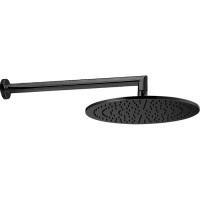 Верхний душ D300 мм с настенным держателем L400 мм CISAL Shower DS01362040