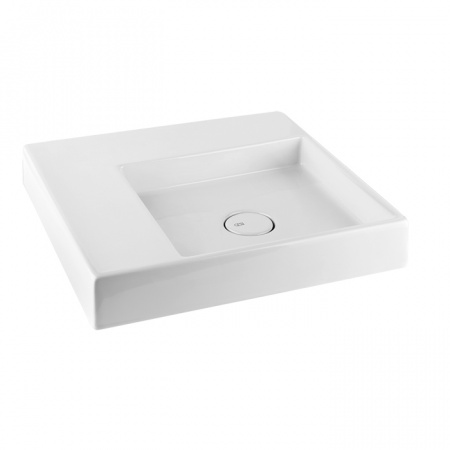 Gessi Rettangolo Раковина подвесная/накладная 45х45см с 6 намеч.отверстиями, 37536#516