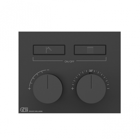 Gessi Hi-Fi Встраиваемые части для термостатического смесителя с кнопками, 63004#299