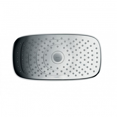 Верхний душ hansgrohe Raindance Select E 300 2jet потолочный, хром 27384000