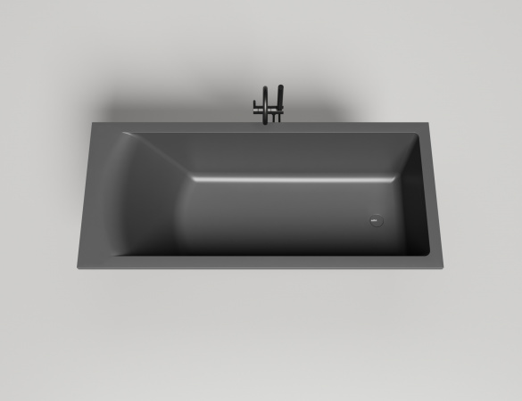 Ванна встраиваемая Salini CASCATA KIT 180x80
покраска по RAL снаружи (S-Stone, мат.)