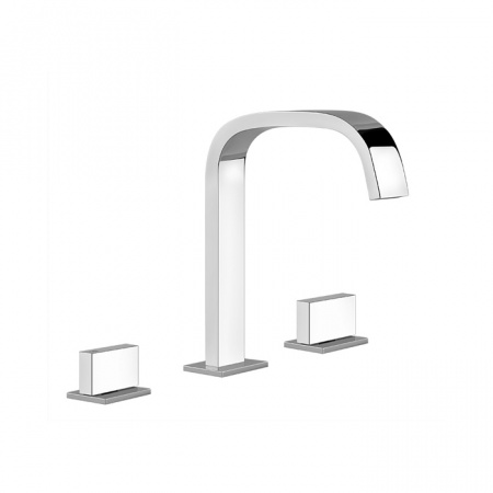 Gessi Rettangolo T Смеситель для раковины на 3 отверстия, 20426#031
