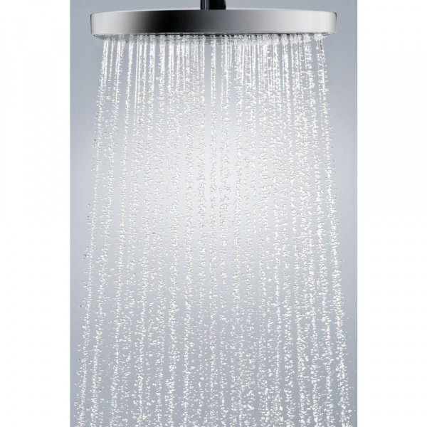 Верхний душ hansgrohe Raindance Select E 300 2jet, белый/хром 27385400