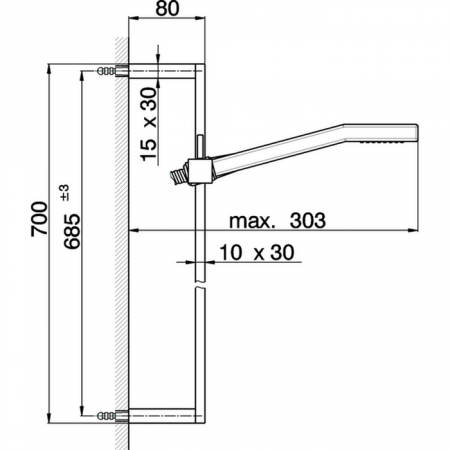Душевой гарнитур CISAL Shower DS01004021