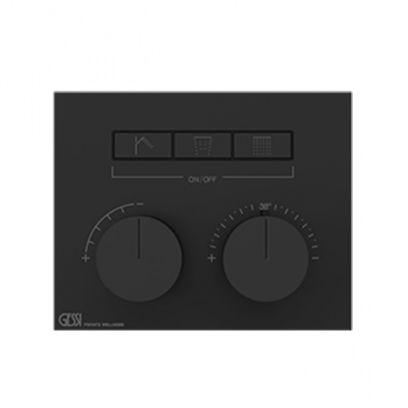 Gessi Hi-Fi Встраиваемые части для термостатического смесителя с кнопками, 63006#706