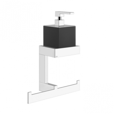 Gessi Rettangolo Стойка дозатором для жидкого мыла и полотенцедержателем, 20880#031
