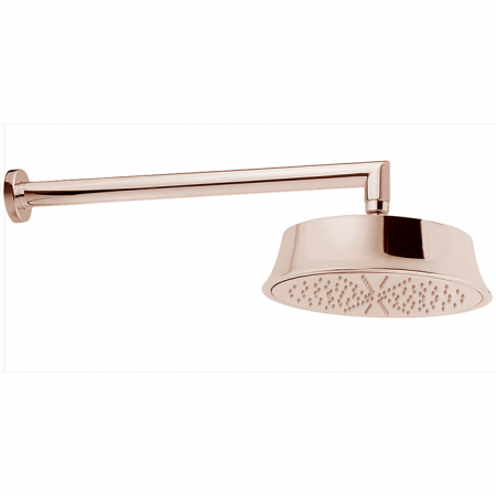 Верхний душ D200 мм с настенным держателем L400 мм CISAL Cherie DS0136007E