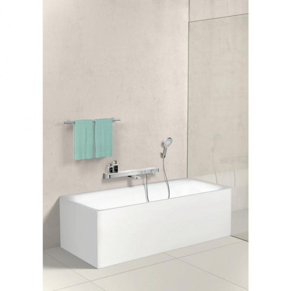 Термостат hansgrohe ShowerTabletSelect 700 для ванны, белый/хром 13183400