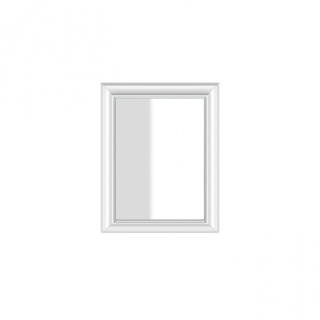 Gessi Eleganza Зеркало настенное 70х90см в белой раме, 46595#520