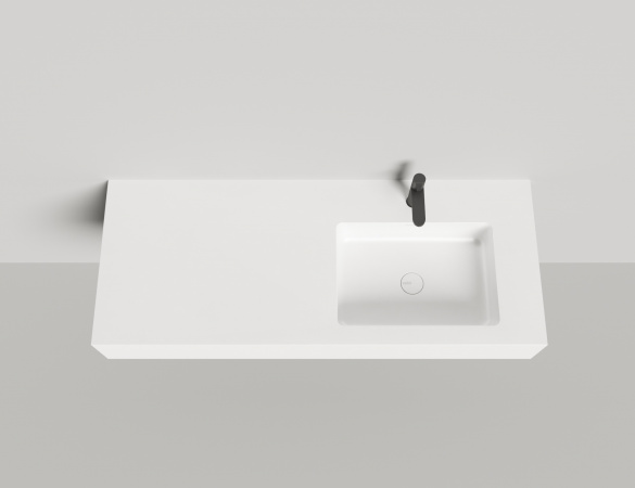 Раковина столешница Salini ONDA PLUS (S-Stone, мат.)