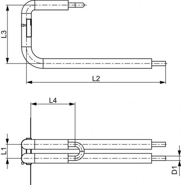 Монтажный комплект TECElogo для подключения радиатора