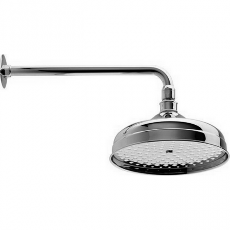 Верхний душ D210 мм Easy Clean с настенным держателем L270 мм CISAL Shower DS01340121