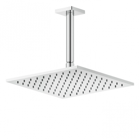 GESSI Rilievo Потолочная душевая головка шарнирная 250x250 мм на 1/2", 59155#031