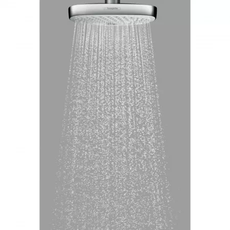 Верхний душ hansgrohe Raindance Select E 300 2jet, белый/хром 27385400