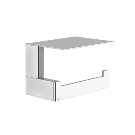 Gessi Rettangolo Держатель для туалетной бумаги с крышкой, 20849#031