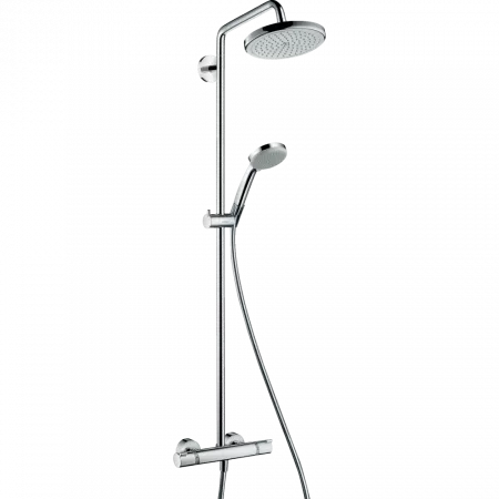 Душевая система hansgrohe Croma 220 Showerpipe с термостатом 27185000