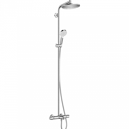 Душевая система hansgrohe Crometta S 240 Showerpipe с термостатом 27320000