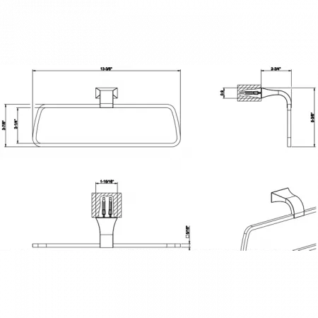 Gessi Mimi Полотенцедержатель "кольцо" 34см, 33297#149