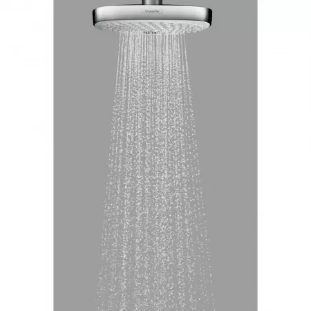 Верхний душ hansgrohe Raindance Select E 300 2jet потолочный, хром 27384000