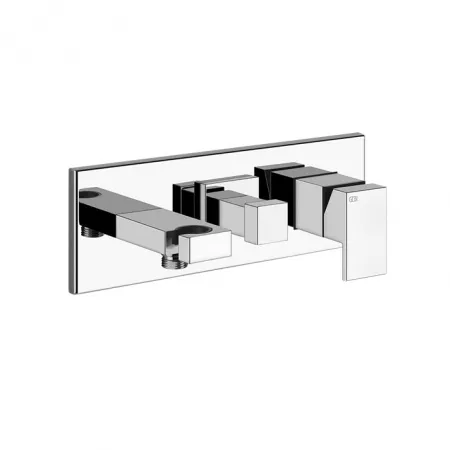 Gessi Внутренняя часть встраиваемого смесителя с изливом и переключателем на 2 выхода, 44910#031