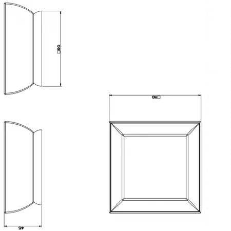 Gessi Mimi Мыльница настольная керамическая, 33226#080