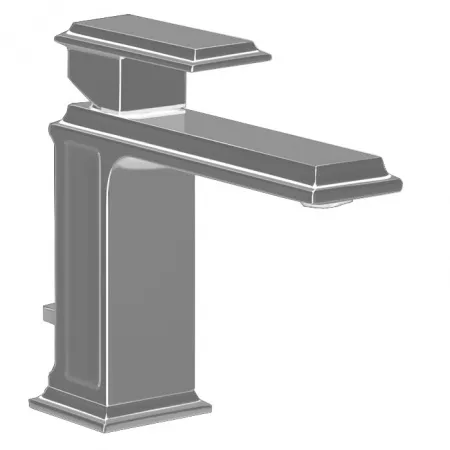 Gessi Eleganza Смеситель для раковины на 1 отверстие с донным клапаном, 46001#149