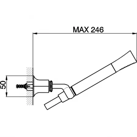 Душевой гарнитур CISAL Shower DS01809021