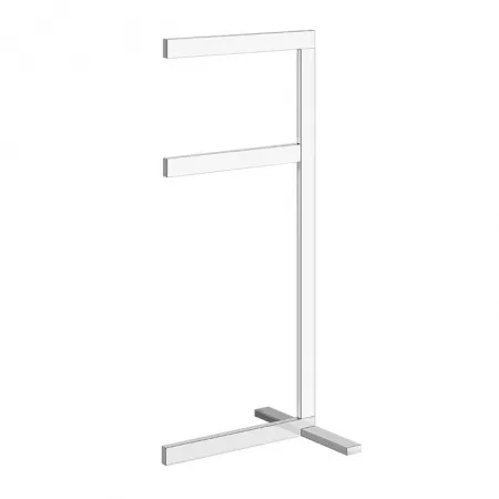 Gessi Rettangolo Полотенцедержатель двойной напольный, 20939#031