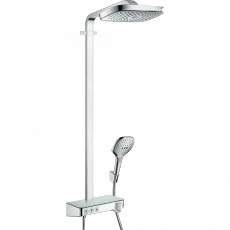 Душевая система hansgrohe Raindance Select E 300 3jet Showerpipe с термостатом, хром 27127000