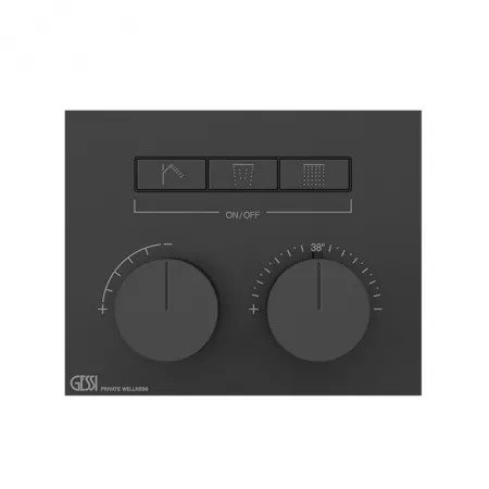 Gessi Hi-Fi Встраиваемые части для термостатического смесителя с кнопками, 63006#299