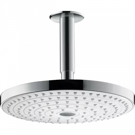 Верхний душ hansgrohe Raindance Select S 240 2jet потолочный, белый/хром 26467400