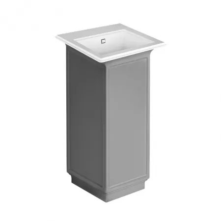 Gessi Eleganza Раковина напольная с 3 намеченными отв. под смеситель, 46826#800
