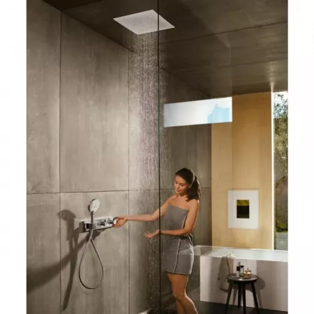 Верхний душ hansgrohe Raindance Е 1 jet 400?400 мм, хром 26252000