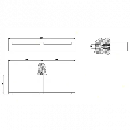 Gessi Rettangolo Полотенцедержатель двойной настенный, 20915#031