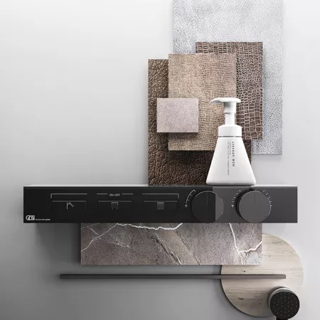 Gessi Hi-Fi Термостат для душа, 63014#706