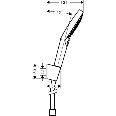 Душевой набор hansgrohe Raindance Select S 120 3jet P 27668000