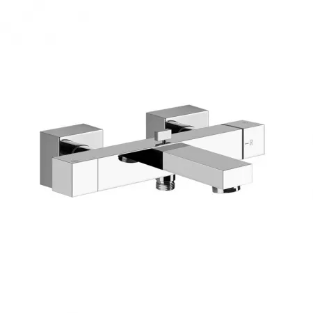 Gessi Rettangolo Термостатический смеситель для ванны с автоматическим переключателем ванна/душ, 20111#031