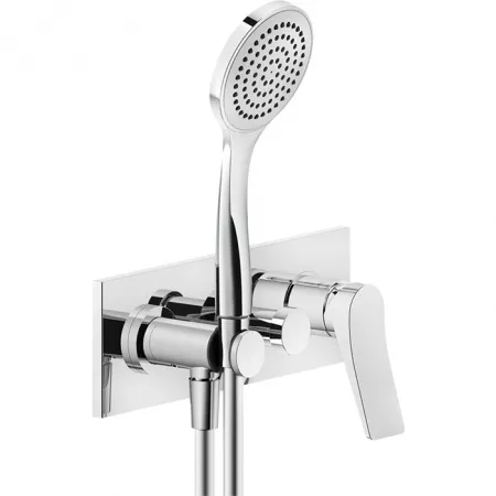 Gessi Внутренняя часть встраиваемого смесителя с изливом и переключателем на 2 выхода, 59140#031