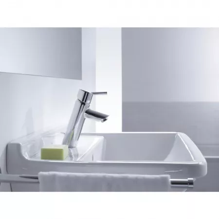 Смеситель hansgrohe Talis для раковины со сливным гарнитуром, хром 32040000