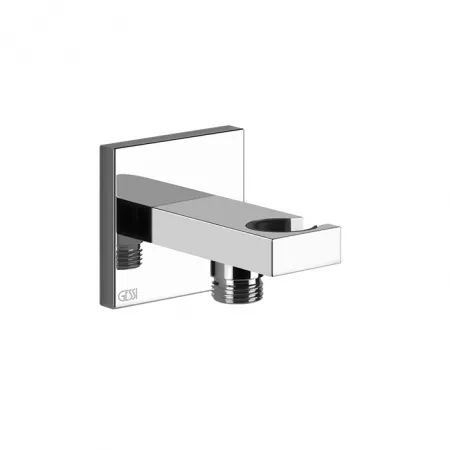 Gessi Rettangolo Вывод воды с держателем для душевой лейки, 20161#031