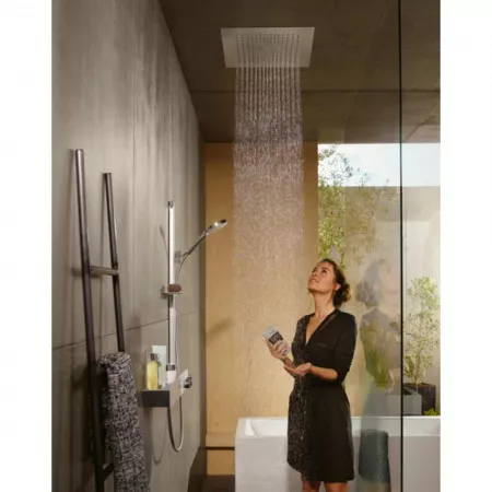 Верхний душ hansgrohe Raindance Е 1 jet 400?400 мм, хром 26252000