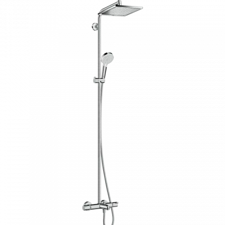 Душевая система hansgrohe Crometta E 240 1jet Showerpipe с термостатом 27298000