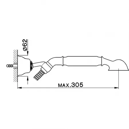 Душевой гарнитур CISAL Shower AR00305024