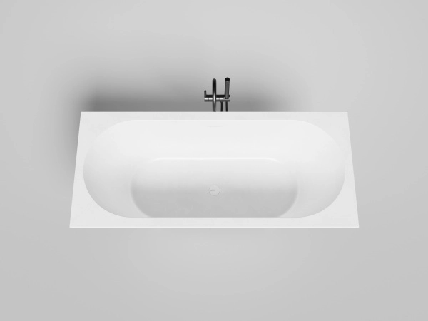 Ванна встраиваемая Salini ORNELLA AXIS KIT 170x75 
покраска по RAL полностью (S-Stone, мат.)