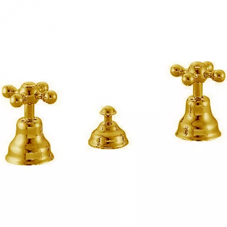 Смеситель для биде на 3 отверстия без излива CISAL Arcana Ceramic AC00121024