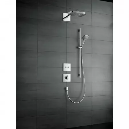 Верхний душ hansgrohe Raindance Select E 300 3jet, хром 26468000