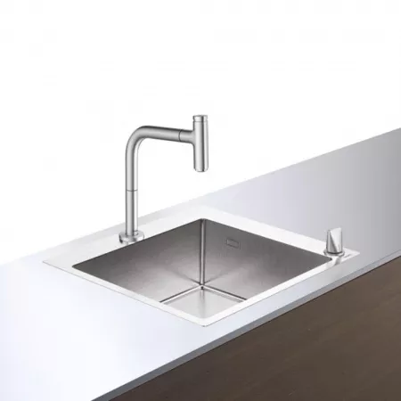 Кухонная комбинация hansgrohe C71-F450-06, сталь 43201800