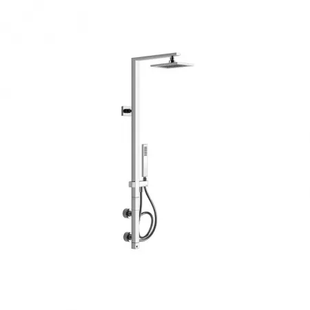 Gessi Rettangolo Термостатический смеситель с верхним душем, 23407#031